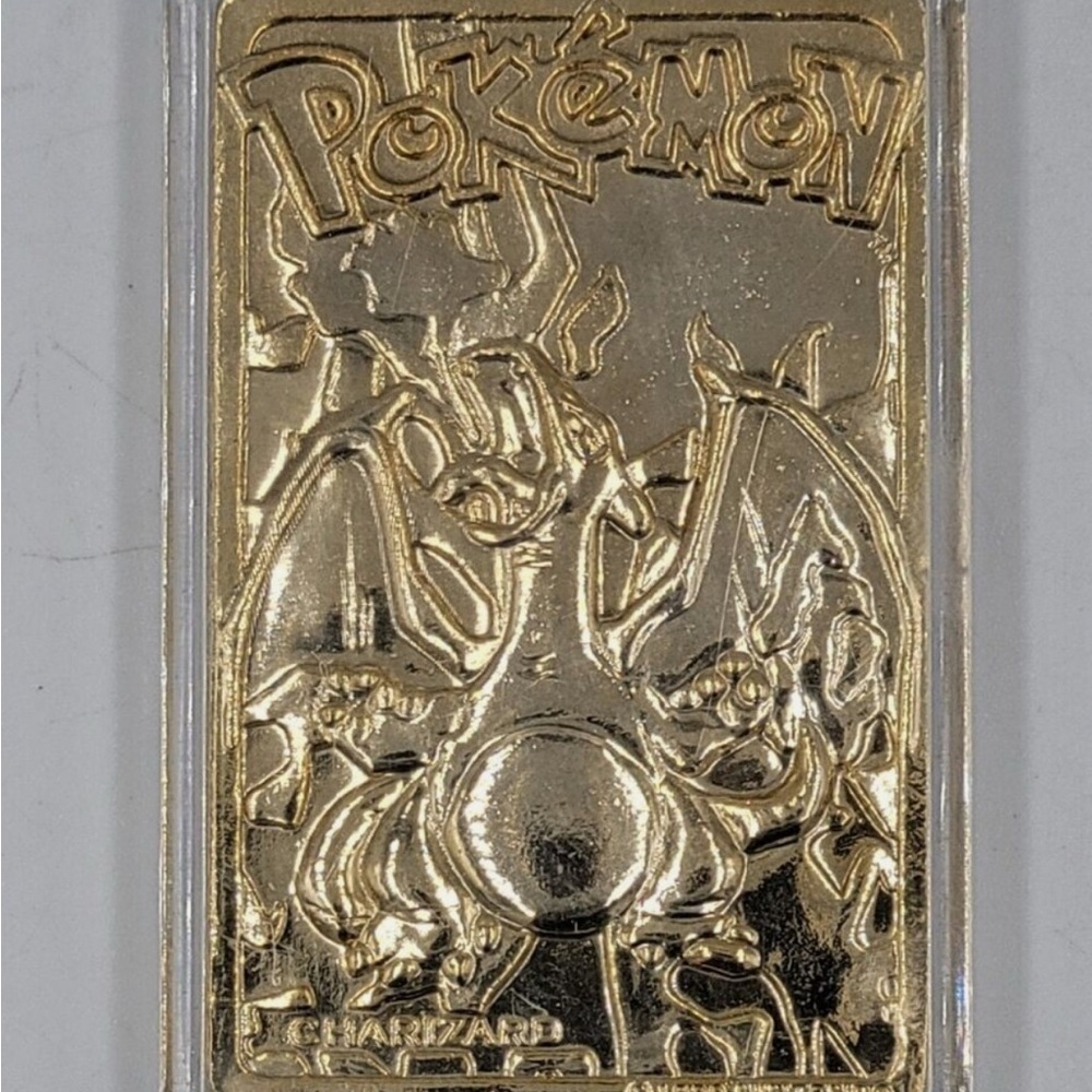 Pokemon Gold Limited Edition Charizard Card
